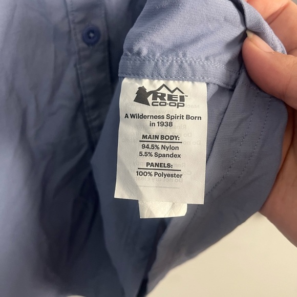 REI Co-op  Sahara Long-Sleeve Solid Shirt - Women's in purple grey size medium - Picture 5 of 10